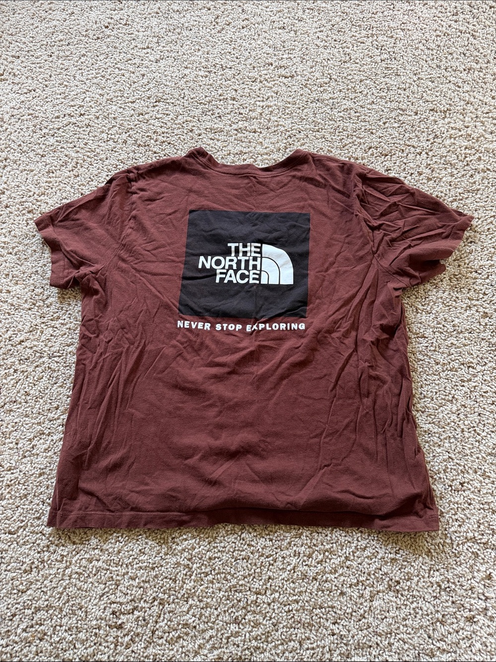 The North Face women’s Short Sleeve Tee — Mahogany Brown - Picture 2 of 2